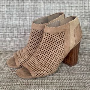 Guess Olysa Peep Toe Booties - Size 8.5